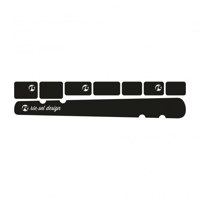 Folia ochronna RIESEL chain:guard set carbon black
