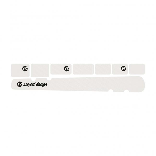 Folia ochronna RIESEL chain:guard set carbon clear