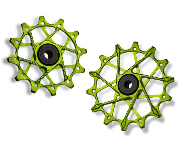 Garbaruk RD Pulleys SRAM – wózek standard 11s/12s - zielone