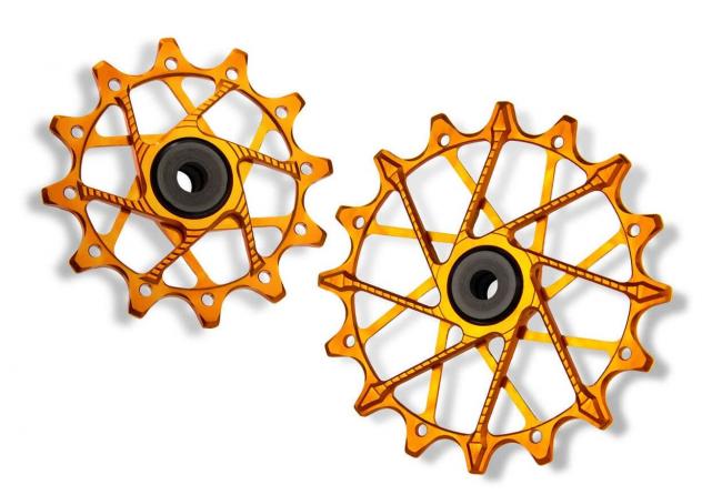 Garbaruk RD Pulleys SRAM – wózek Garbaruk 11s/12s - pomarańczowe