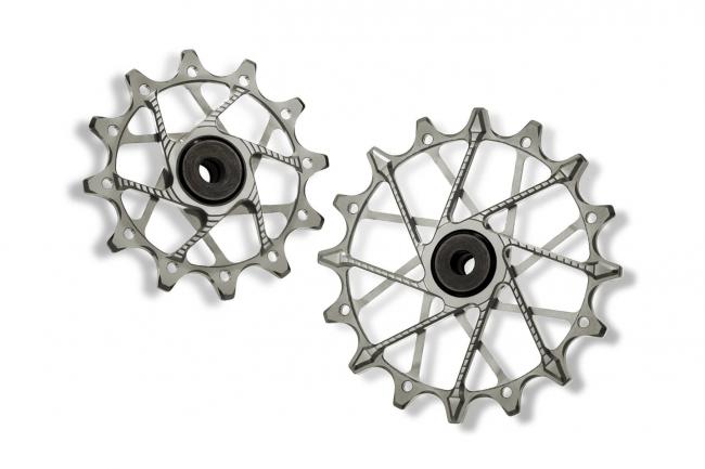 Garbaruk RD Pulleys SRAM – wózek Garbaruk 11s/12s - srebrne