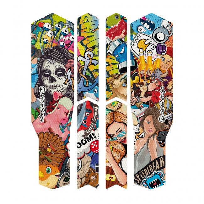 Folia ochronna RIESEL chain: TAPE 3000 stickerbomb