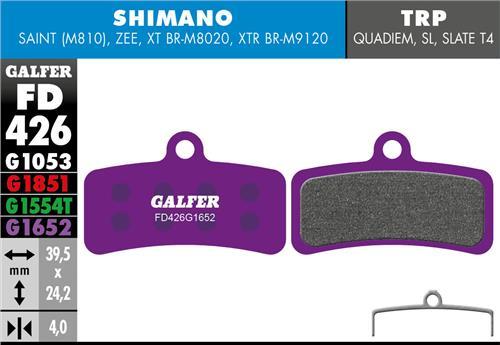 GALFER FD426 klocki hamulcowe Shimano Saint/Zee