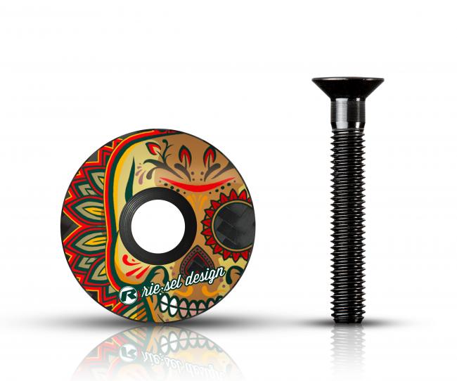 Kapsel Riesel stem:cap los muertos