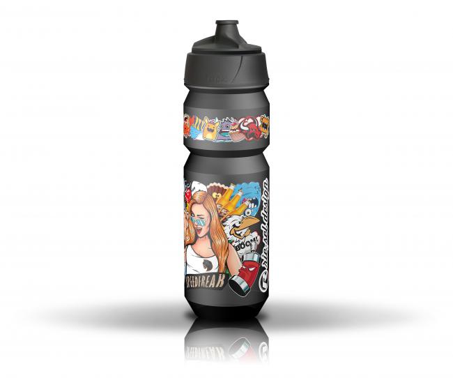 Bidon RIESEL Stickerbomb 750ml