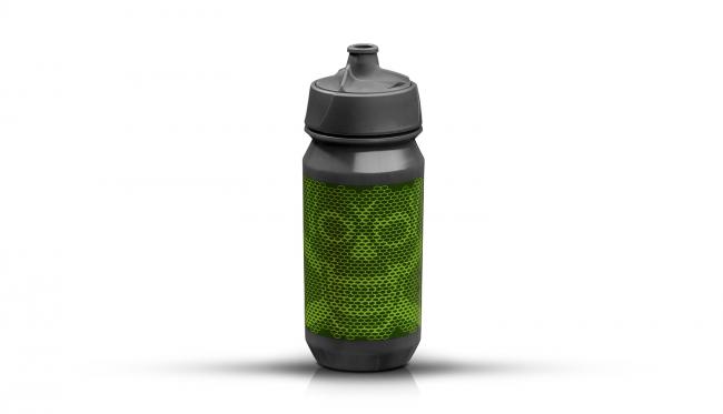 Bidon RIESEL Skull Honeycomb Green 500ml