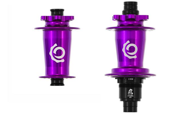 i9 Hydra Classic Boost- komplet piast P+T Purple