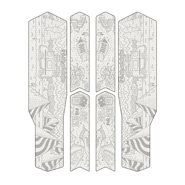 Folia ochronna RIESEL chain: TAPE 3000 vanlife silver