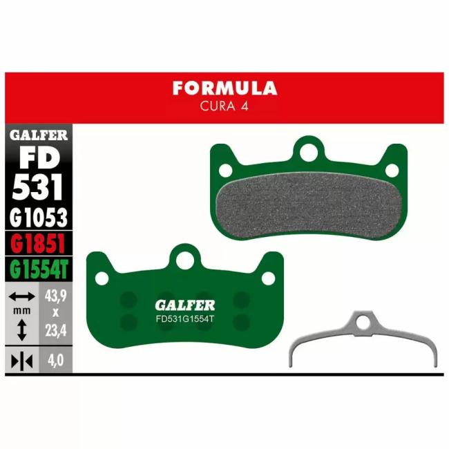 GALFER FD531 klocki hamulcowe Formula Cura 4