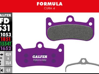 GALFER FD531 klocki hamulcowe Formula Cura 4