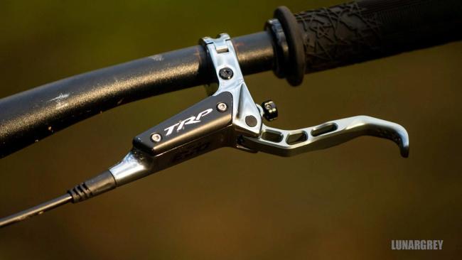 OAK TR Brake Lever Blade Set - fits TRP - Lunargrey