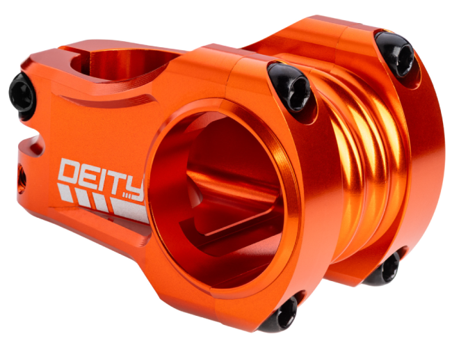 Deity Copperhead Stem Ø 35mm - 42mm Lenght - Orange