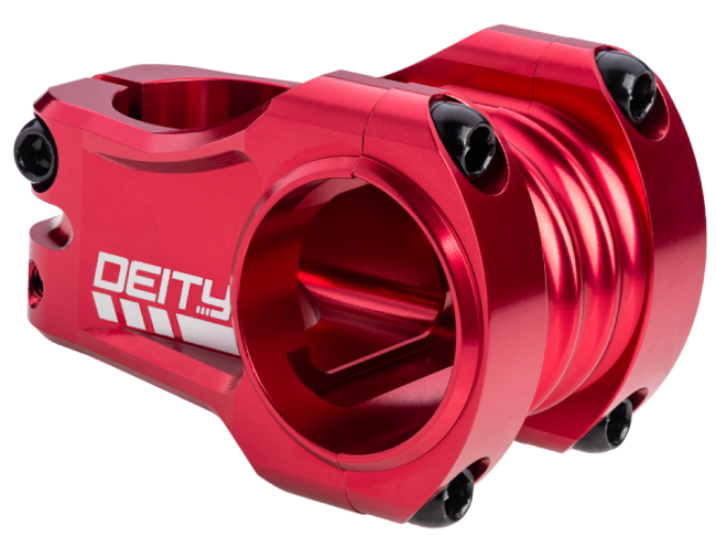 Deity Copperhead Stem Ø 35mm - 42mm Lenght - Red