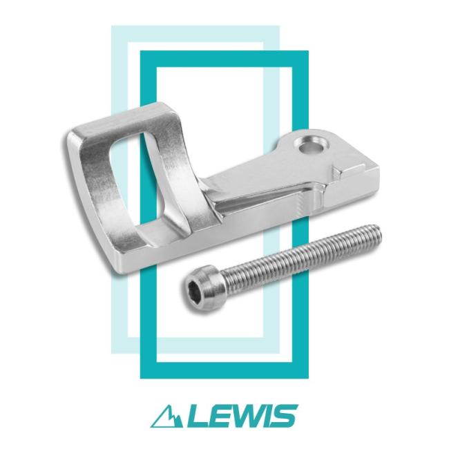 Lewis Shimano I-Spec II Adapter Silver