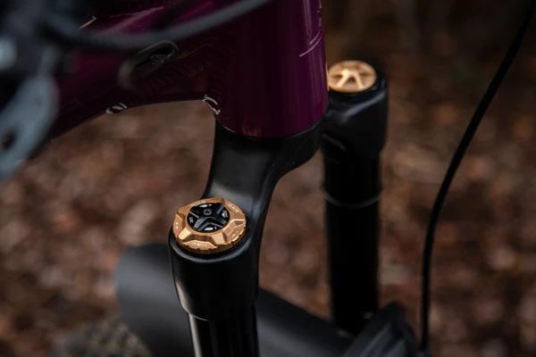 Forkcap HSC fits Fox 34 / 36 / 38 / 40 - Grip X2, Grip 2 - Copper