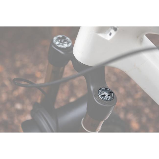 Oak Components Forkcap AIR for suspension fork valve Fox / RockShox - Lunargrey