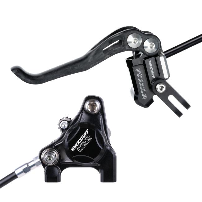 XC hydraulic disc brakes Trickstuff Piccola Carbon FM/FM Black-Silver