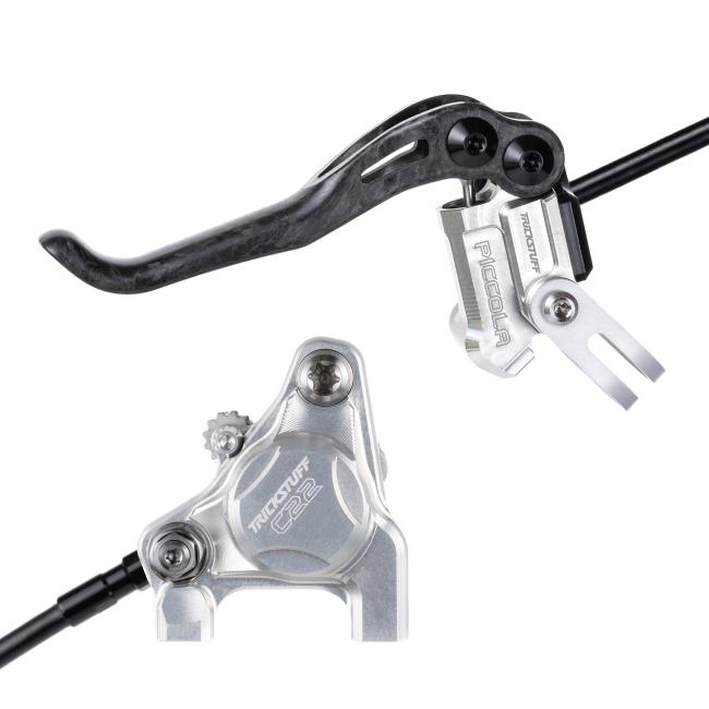 XC hydraulic disc brakes Trickstuff Piccola Carbon FM/FM Silver-Black
