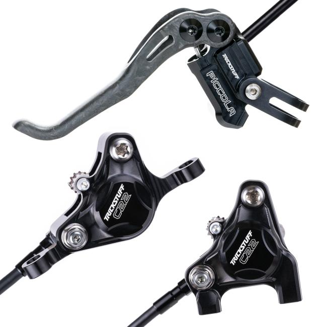 XC hydraulic disc brakes Trickstuff Piccola Carbon PM/FM Black
