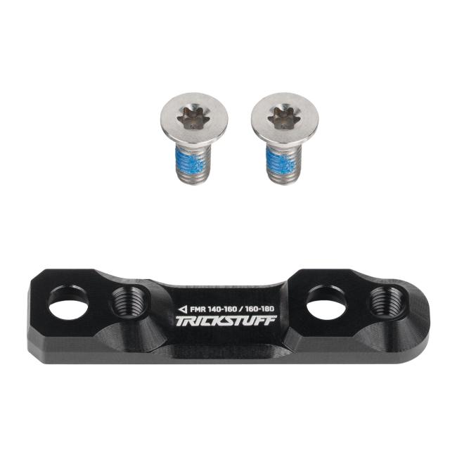 Flatmount brake adapter Trickstuff rear 140-160 / 160-180 Black