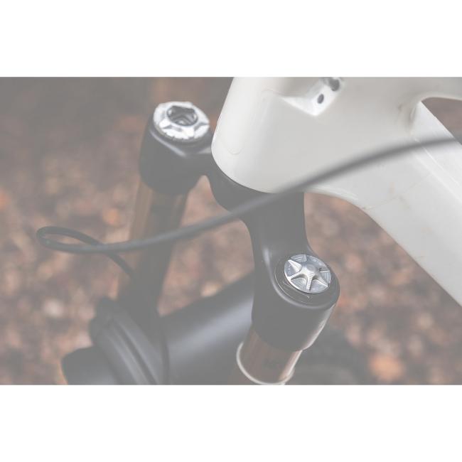 Oak Components Forkcap AIR for suspension fork valve Fox / RockShox - Raw