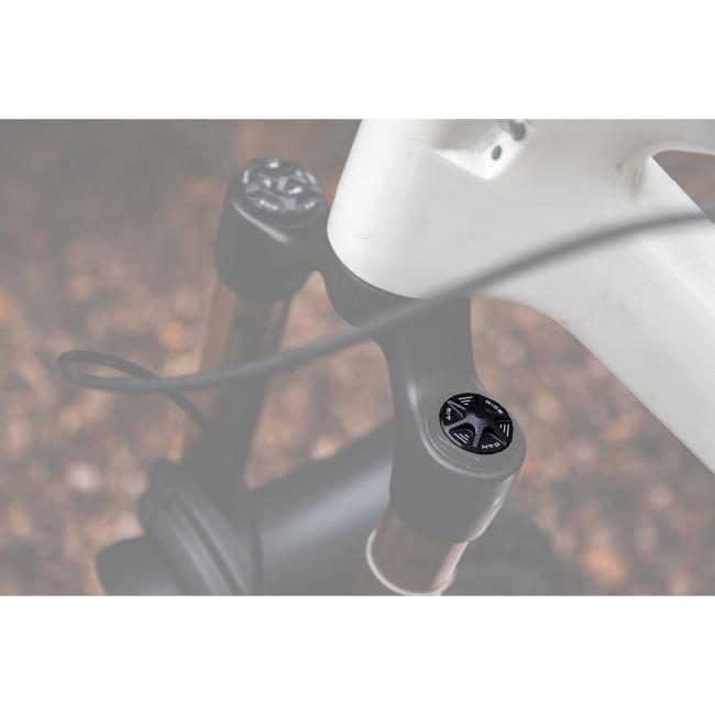 Oak Components Forkcap AIR for suspension fork valve Fox / RockShox - Black