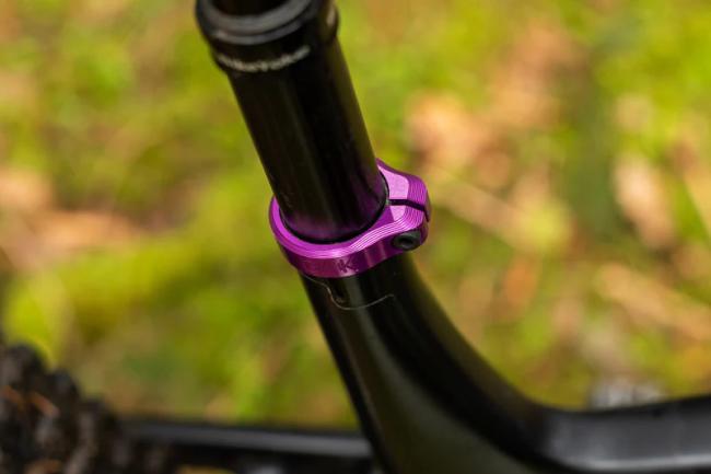 Oak Components Orbit Seatclamp - 36.4 mm - Purple
