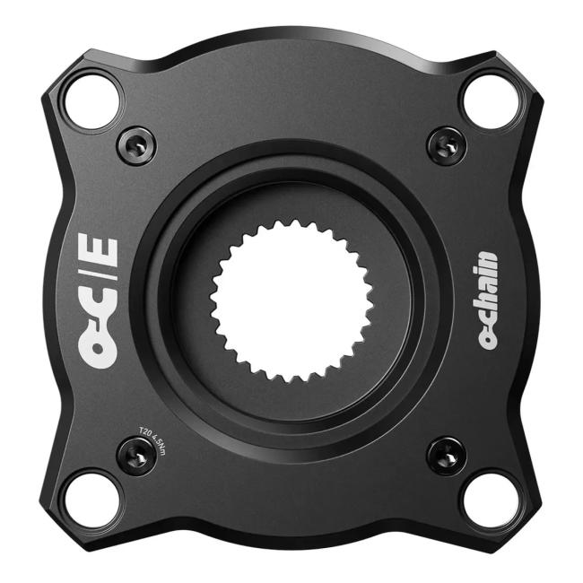 SRAM AM Ochain E Spider - Black - CL55 - 104bcd Bosch Direct Mount interface - Internal Travel Adjust - BOSCH DU38 Compatible